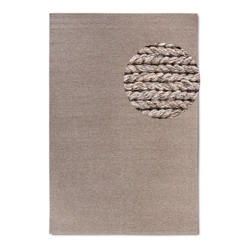 Világosbarna kézi szövésű gyapjú szőnyeg 80x150 cm Francois – Villeroy&Boch