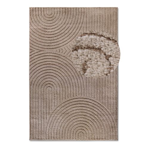 Világosbarna szőnyeg 200x280 cm Panglao New York Taupe – Elle Decoration