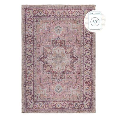 Világospiros mosható szőnyeg újrahasznosított szálkeverékből 200x290 cm Windsor – Flair Rugs