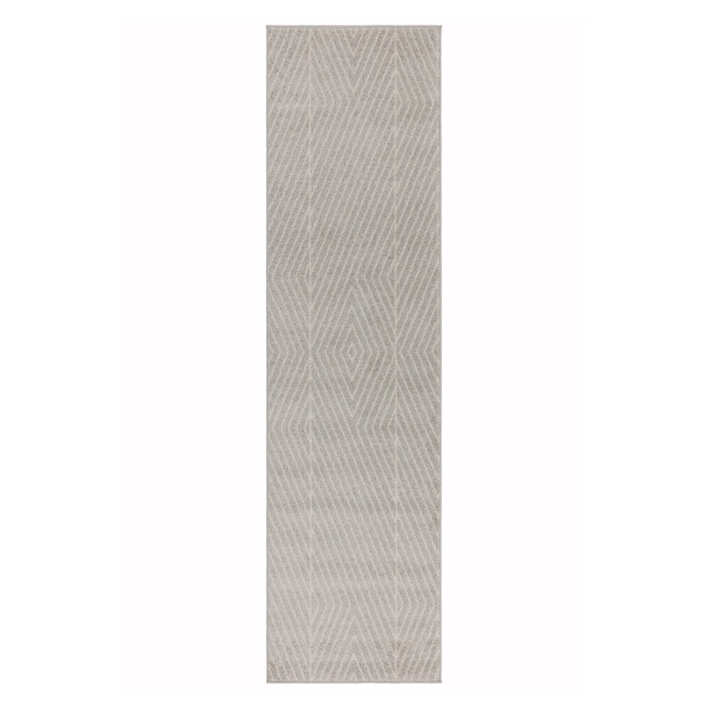 Világosszürke futószőnyeg 66x240 cm Muse – Asiatic Carpets