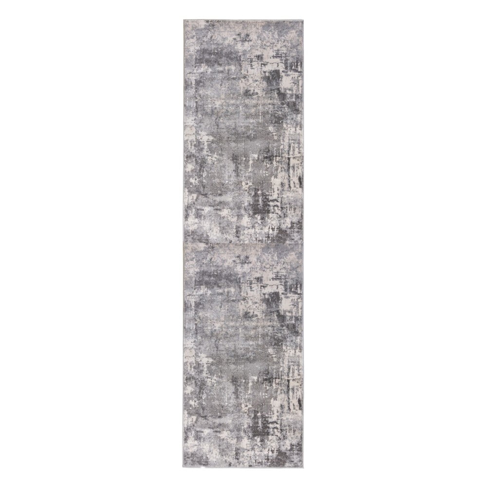 Világosszürke futószőnyeg 80x300 cm Cocktail Wonderlust – Flair Rugs