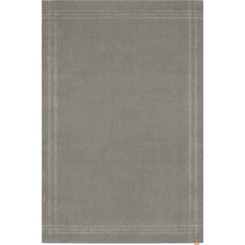 Világosszürke gyapjú szőnyeg 160x240 cm Calisia M Grid Rim – Agnella