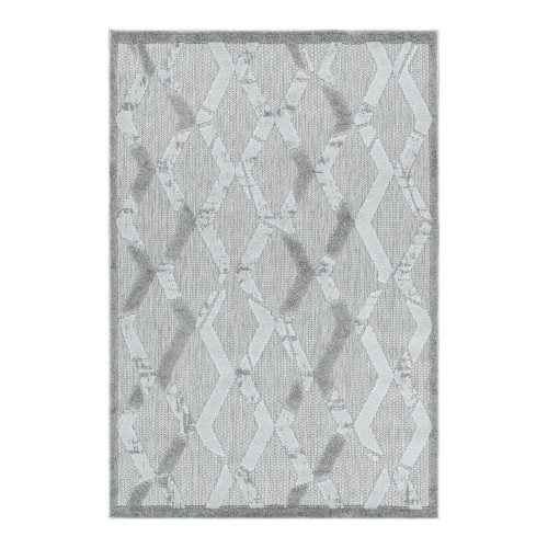 Világosszürke kültéri szőnyeg 200x290 cm Bahama – Ayyildiz Carpets