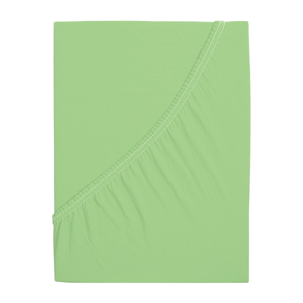Világoszöld lepedő 200x200 cm – B.E.S.