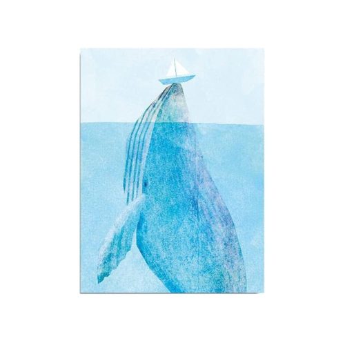 Whale vászon fali kép