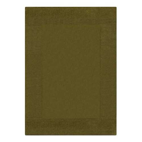 Zöld gyapjú szőnyeg 160x230 cm – Flair Rugs
