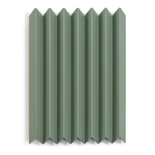Zöldesszürke fém fali fogas Sensu – Spinder Design