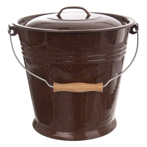 Zománcozott vödör 10 l Brown – Orion