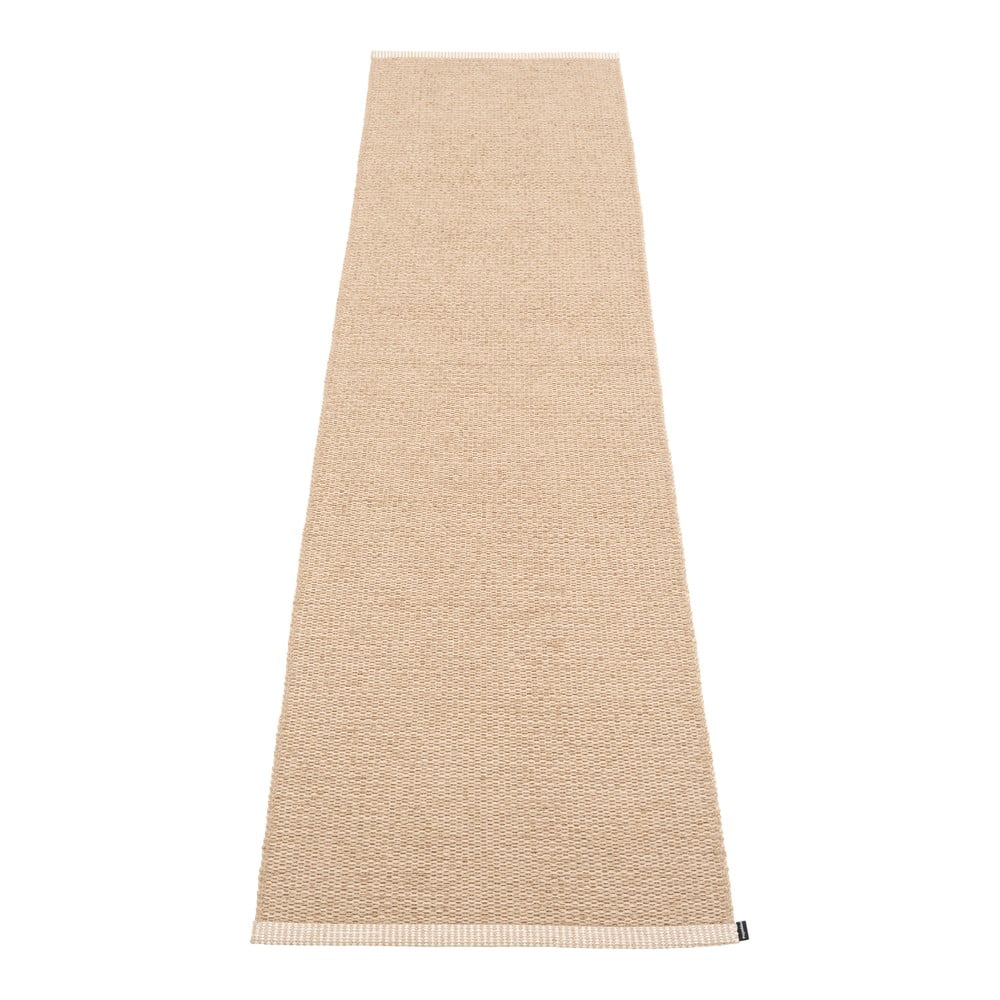 Bézs kültéri-beltéri futószőnyeg 70x300 cm Mono Light Nougat – Pappelina