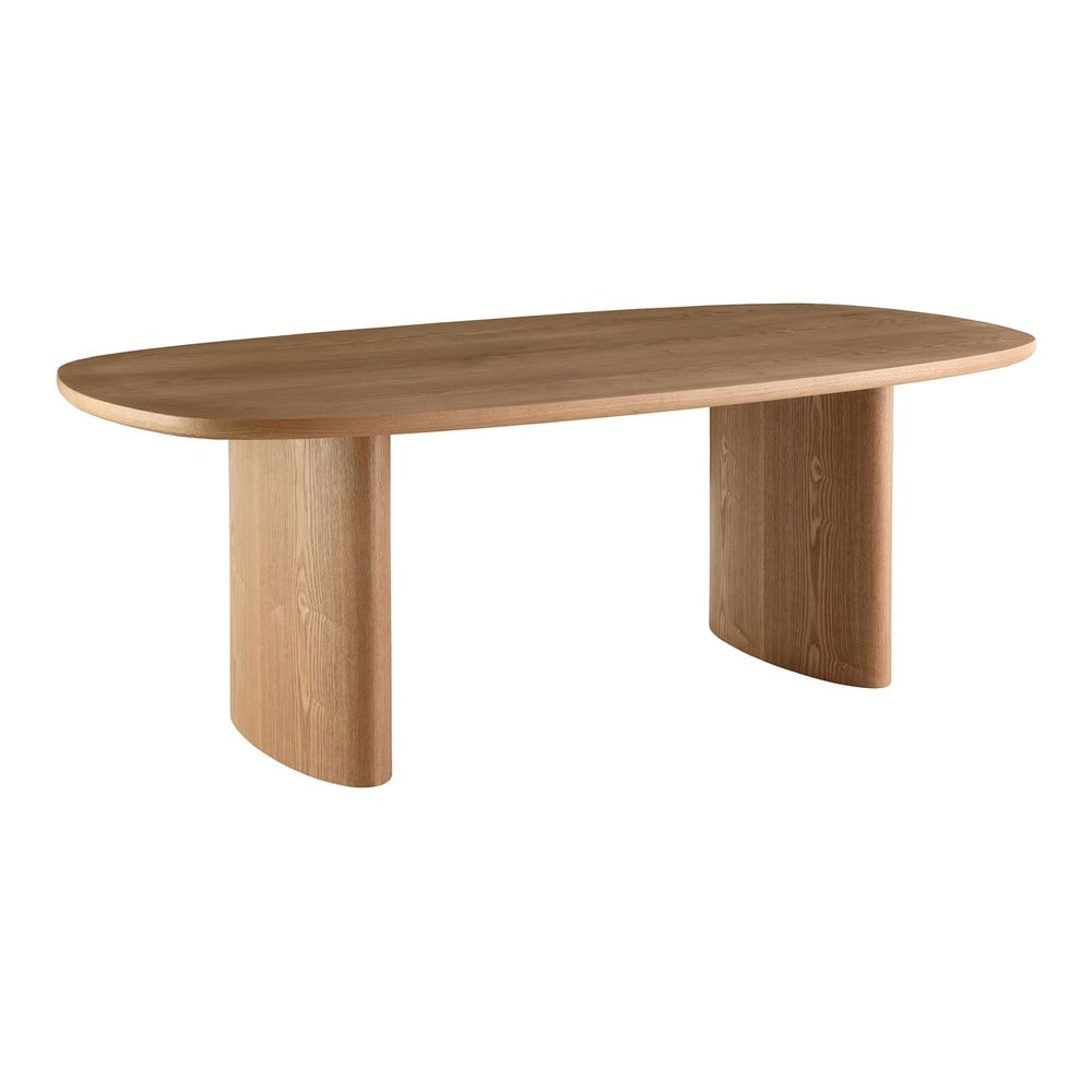 Étkezőasztal kőrisfa dekorral 110x210 cm Serra – House Nordic