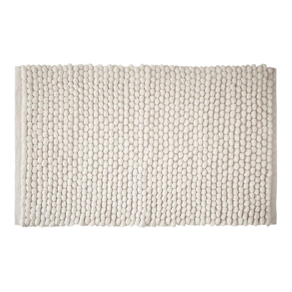Fehér fürdőszobai kilépő 50x80 cm Aspen Bobble – Bianca