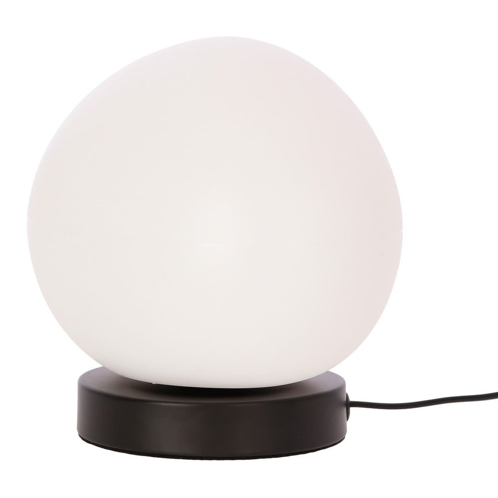 Fekete-fehér asztali lámpa (magasság 19 cm) Stones – Candellux Lighting
