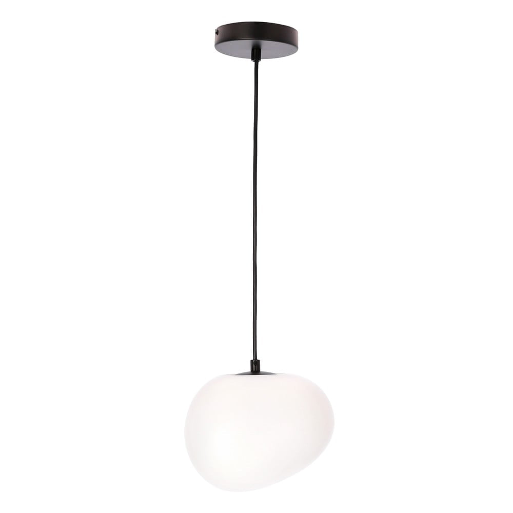 Fekete-fehér függőlámpa Stones – Candellux Lighting