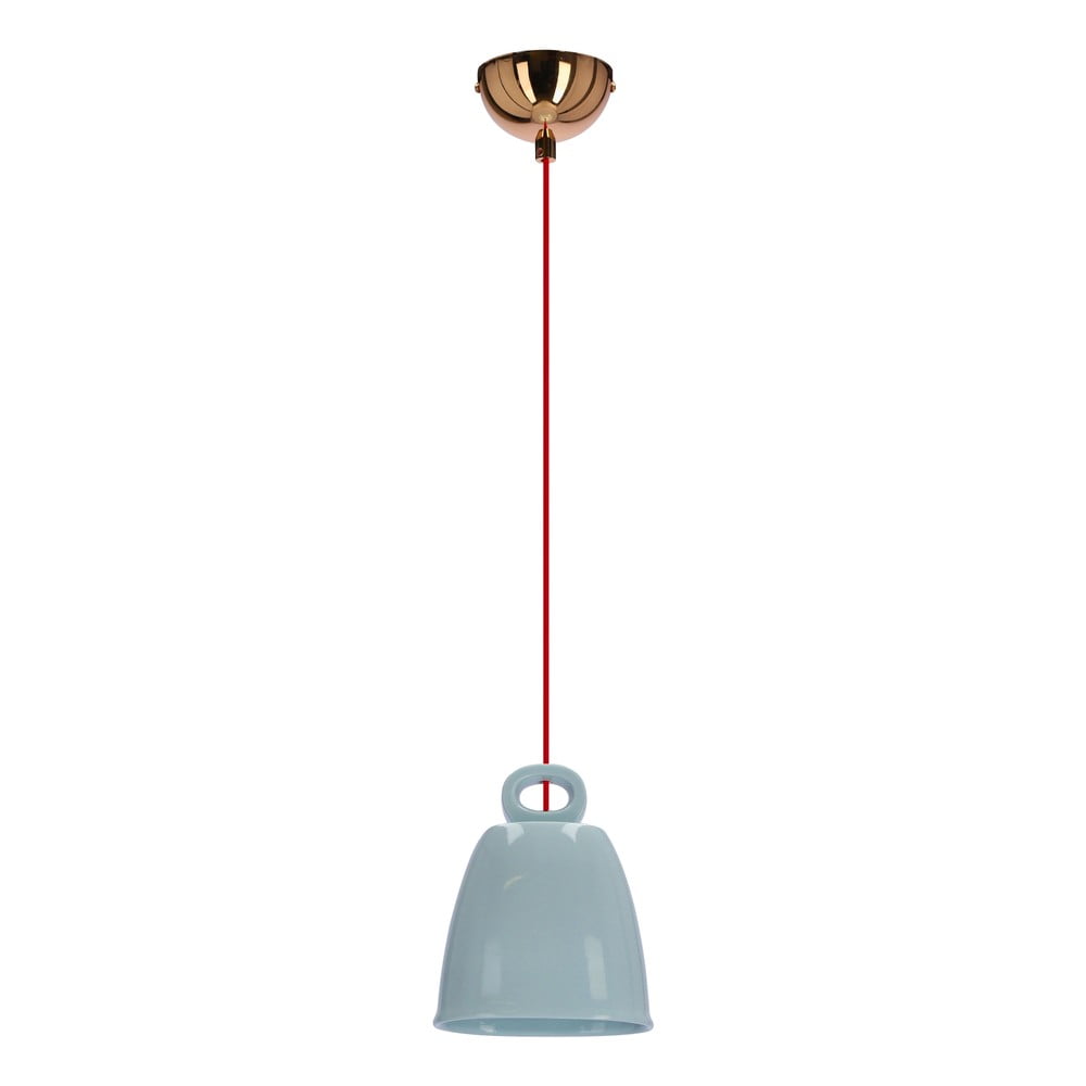 Kék függőlámpa kerámia búrával Sewilla – Candellux Lighting