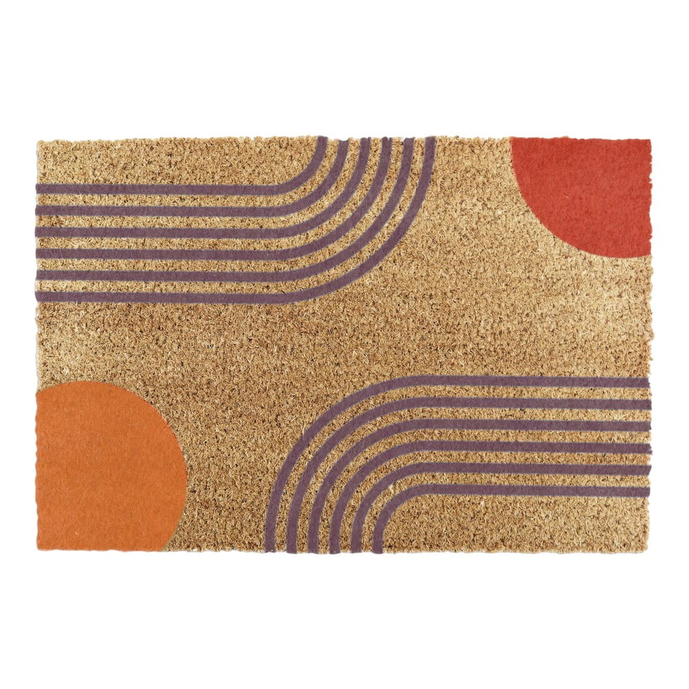 Kókuszrost lábtörlő 60x90 cm Colour Abstract – Artsy Doormats