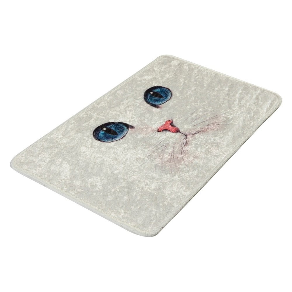 Krémszínű fürdőszobai kilépő 40x60 cm Blue Eyes – Foutastic