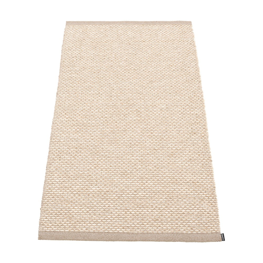 Krémszínű kültéri-beltéri szőnyeg 60x125 cm Effi Mud – Pappelina