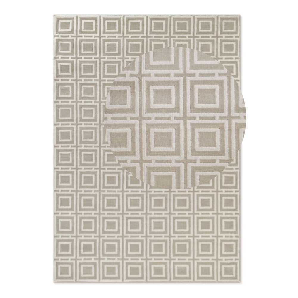 Krémszínű szőnyeg 120x170 cm Perles Howlite – Elle Decoration