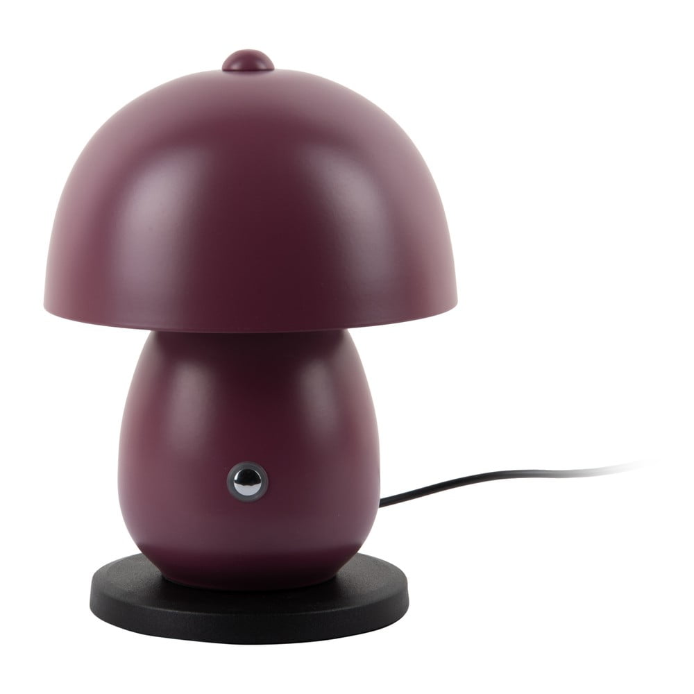 LED asztali lámpa mályvaszínű fém búrával (magasság 18 cm) Mono LED – Leitmotiv