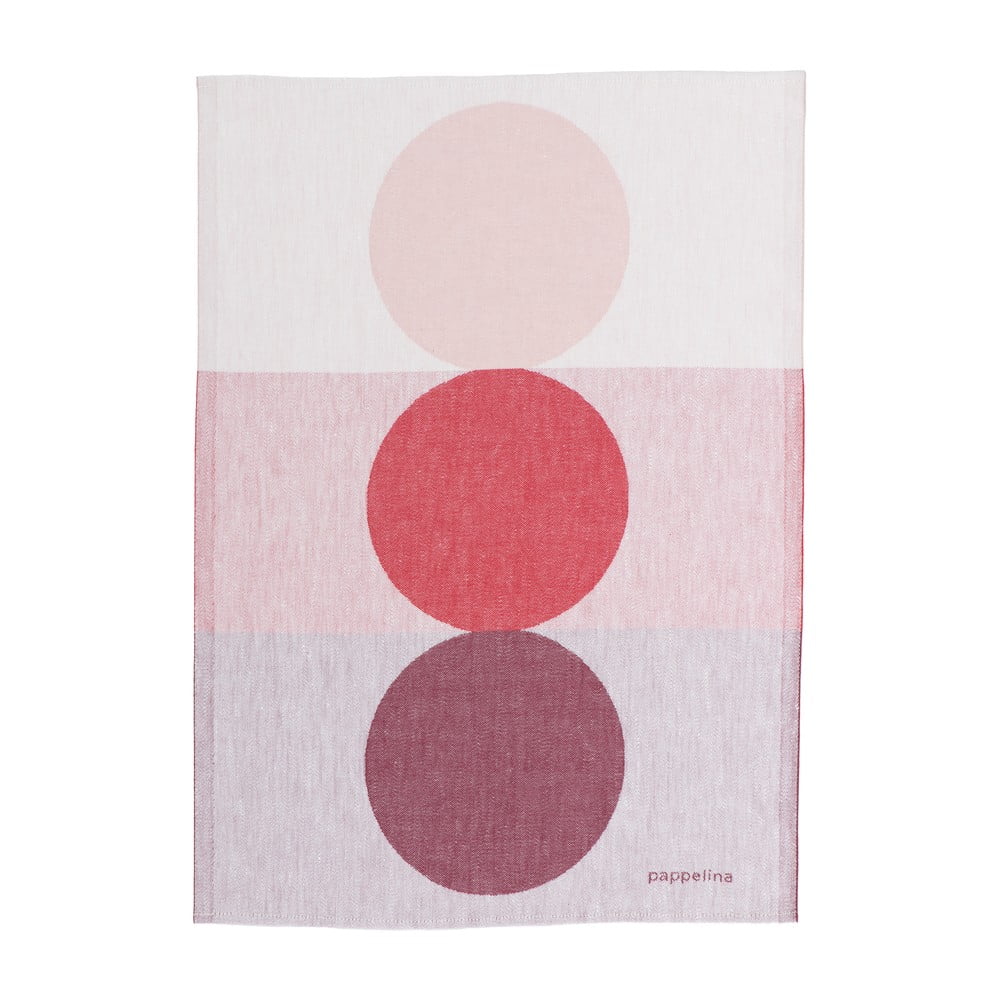 Lenkeverék konyharuha 46x66 cm Otto Red – Pappelina