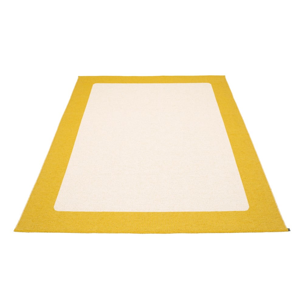Mustársárga-krémszínű kültéri-beltéri szőnyeg 180x260 cm Ilda Mustard – Pappelina