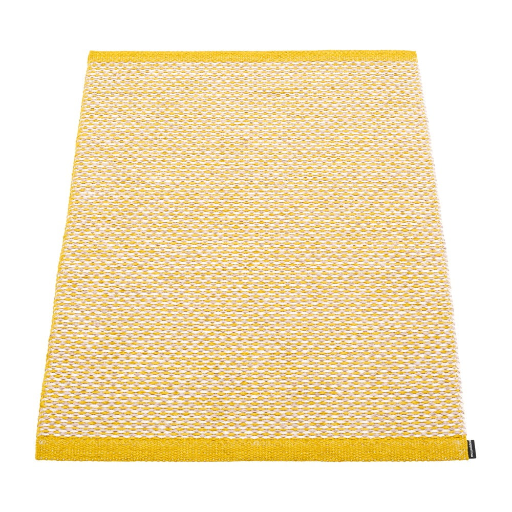 Mustársárga kültéri-beltéri szőnyeg 60x85 cm Effi Mustard – Pappelina