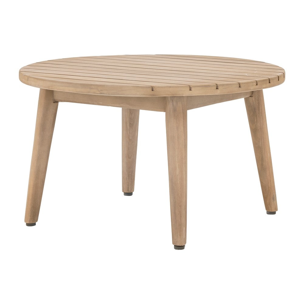 Natúr színű akácfa kerek dohányzóasztal ø 64 cm Sorrento – Bloomingville
