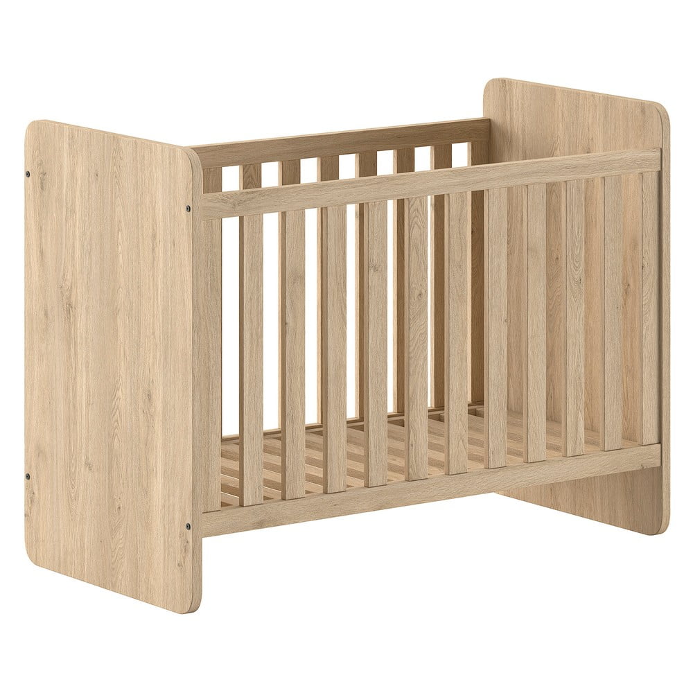 Natúr színű babaágy 60x120 cm Sam – Vipack