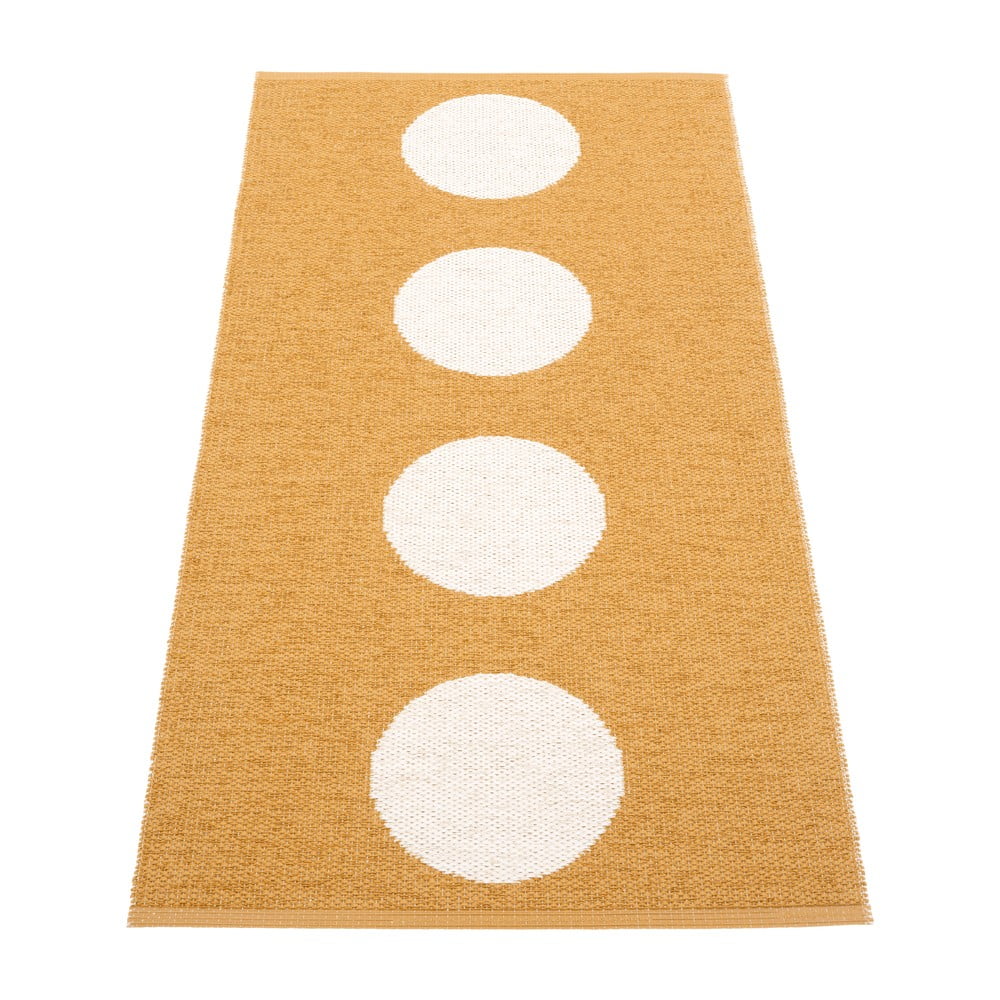 Okkersárga kültéri-beltéri futószőnyeg 70x150 cm Vera Ochre – Pappelina