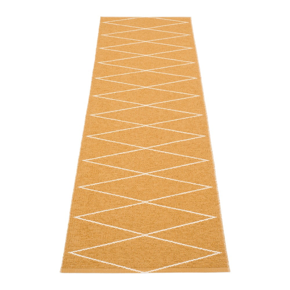 Okkersárga kültéri-beltéri futószőnyeg 70x240 cm Max Ochre – Pappelina