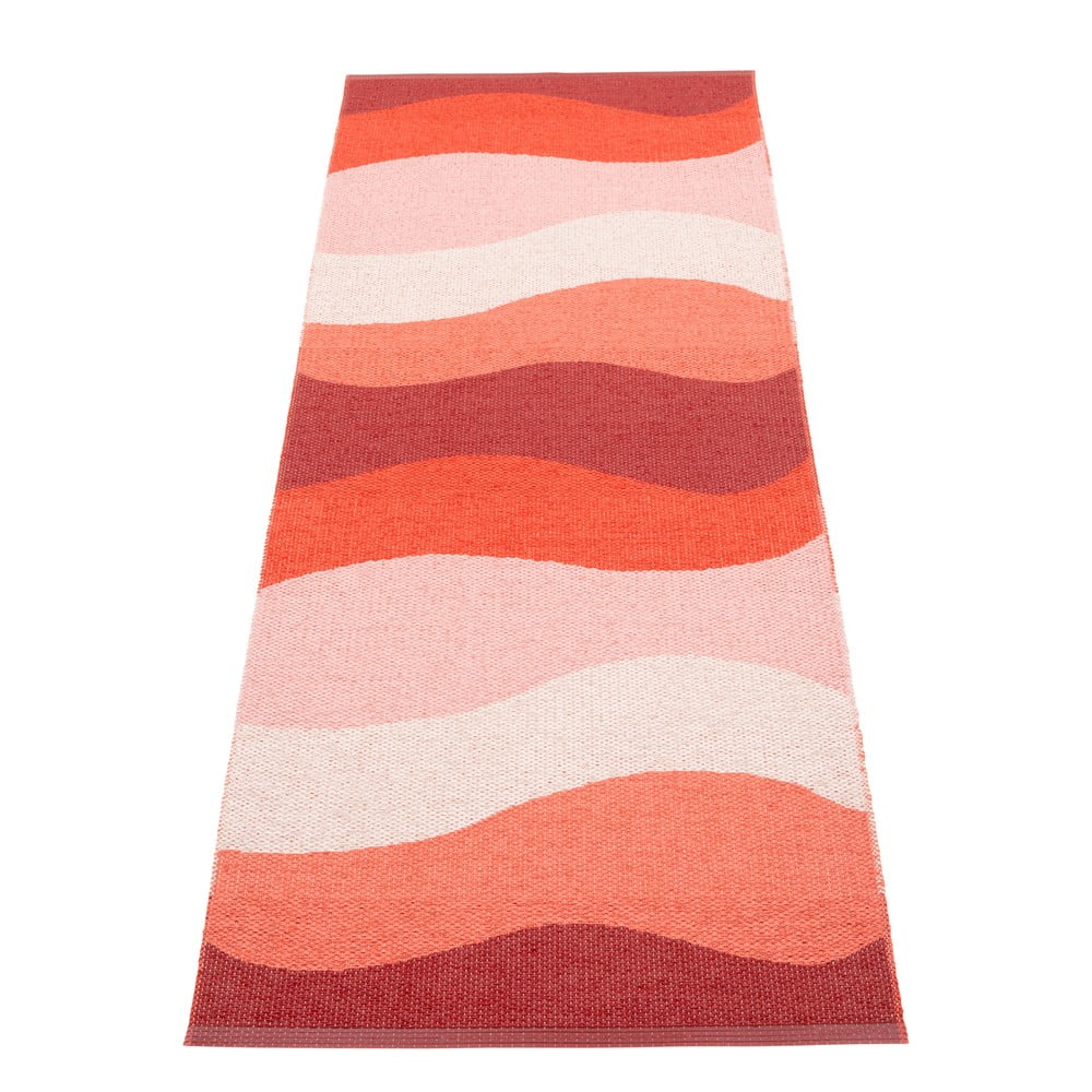 Piros kültéri-beltéri futószőnyeg 70x200 cm Urvi Fire – Pappelina