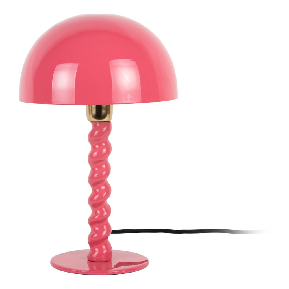 Rózsaszín asztali lámpa fém búrával (magasság 39 cm) Prisa – Leitmotiv