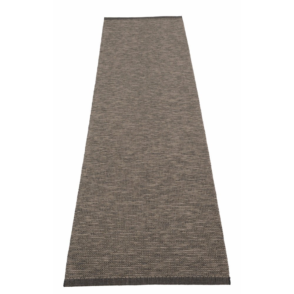 Sötétbarna kültéri-beltéri futószőnyeg 70x300 cm Sam Black Walnut – Pappelina