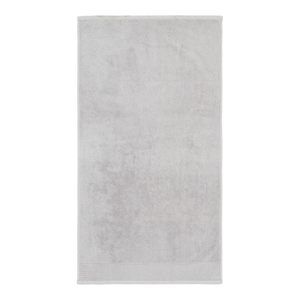 Szürke frottír egyiptomi pamut törölköző 50x85 cm Egyptian Cotton – Bianca