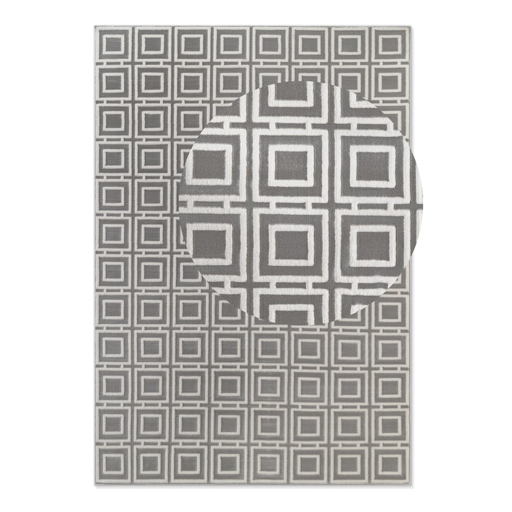 Szürke-krémszínű szőnyeg 120x170 cm Perles Howlite – Elle Decoration