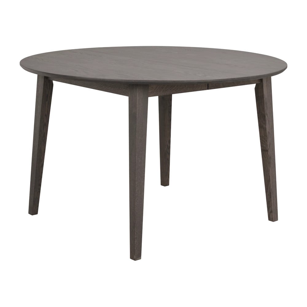 Tölgyfa kerek bővíthető étkezőasztal ø 120 cm Filippa – Rowico