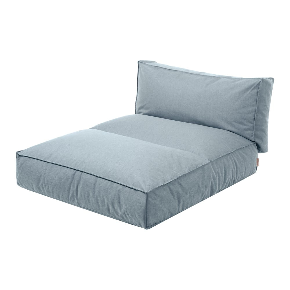 Világoskék párnázott kerti napozóágy STAY – Blomus
