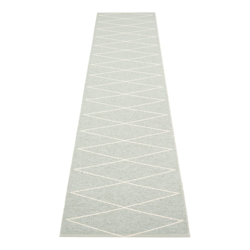 Világoszöld kültéri-beltéri futószőnyeg 70x320 cm Max Sage – Pappelina