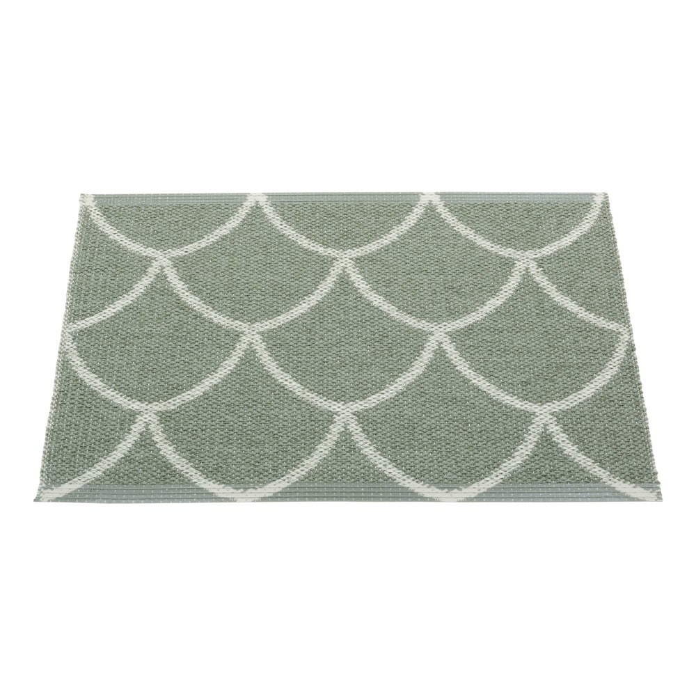 Zöld kültéri-beltéri szőnyeg 70x50 cm Kotte Army Sage – Pappelina