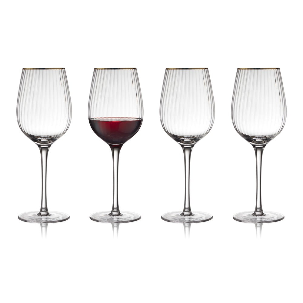 Boros pohár szett 4 db-os 300 ml Palermo – Lyngby Glas