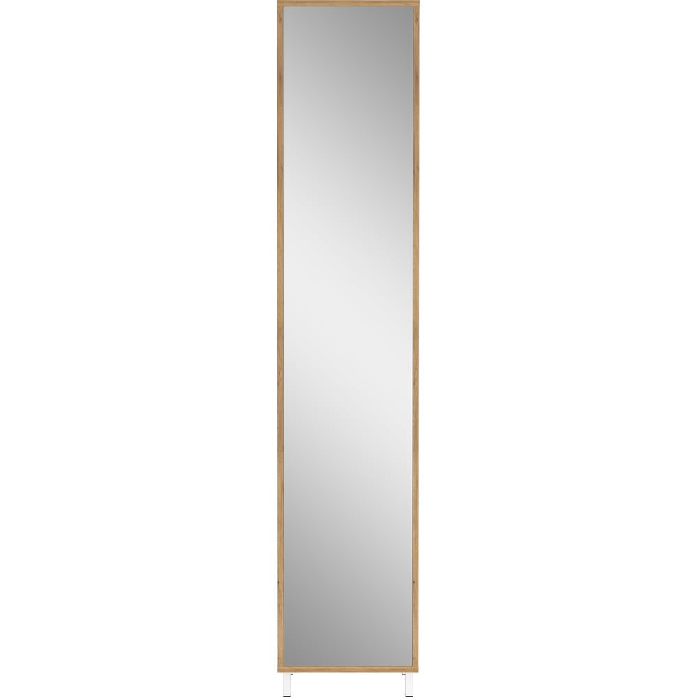 Fehér magas-keskeny fürdőszoba szekrény 39x195 cm Topeka – Germania