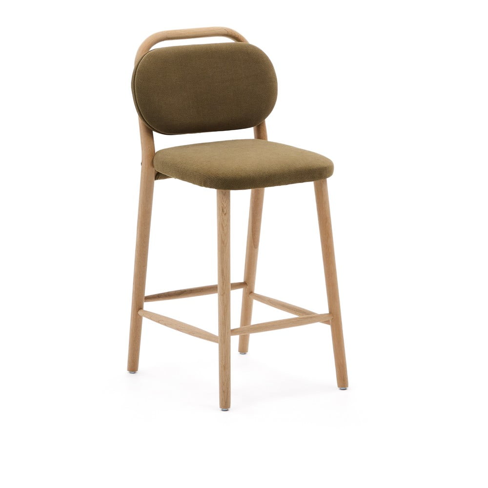 Khaki bárszék (ülésmagasság 66 cm) Helda – Kave Home