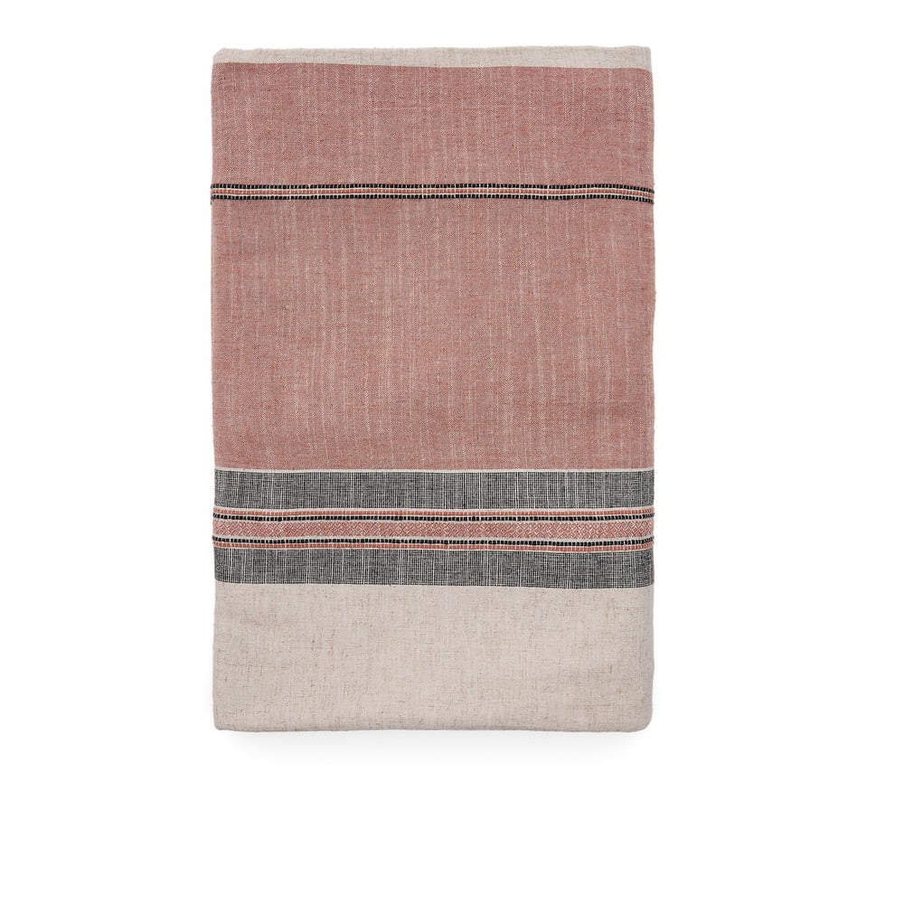 Lenkeverék asztalterítő 170x250 cm Veliat – Kave Home