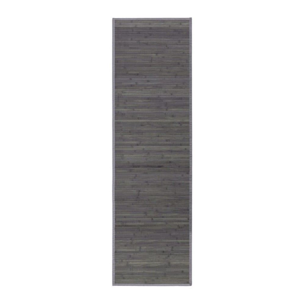 Zöld-szürke bambusz szőnyeg 60x200 cm – Casa Selección