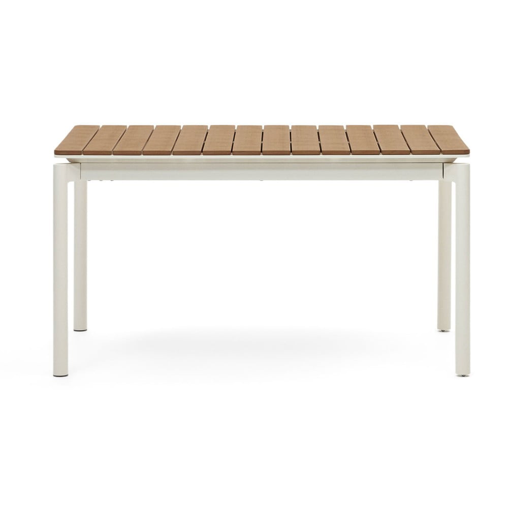 Alumínium kerti étkezőasztal 90x140 cm Canyelles – Kave Home