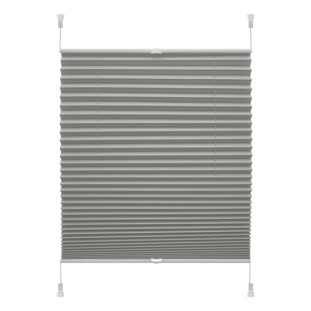 Antracitszürke roló 97x150 cm Plisé Verona Termo – Gardinia