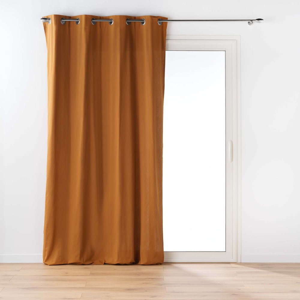 Barna függöny 135x260 cm Twily – douceur d'intérieur
