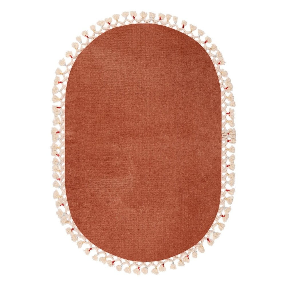 Barna fürdőszobai kilépő 50x75 cm Tuft – Foutastic