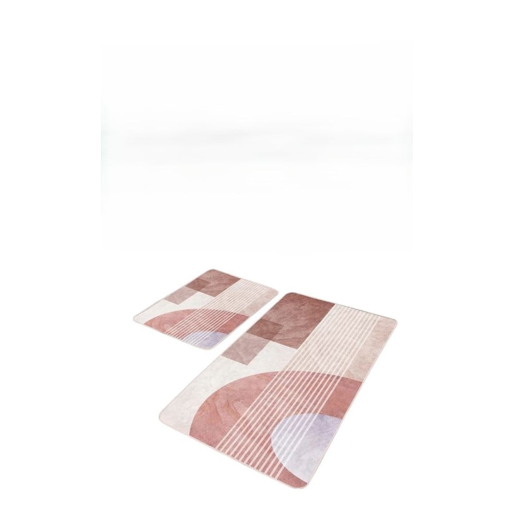 Bársony fürdőszobai kilépő szett 2 db-os 60x100 cm – Mila Home