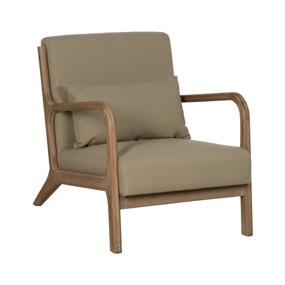 Bézs fotel Weave – Ixia